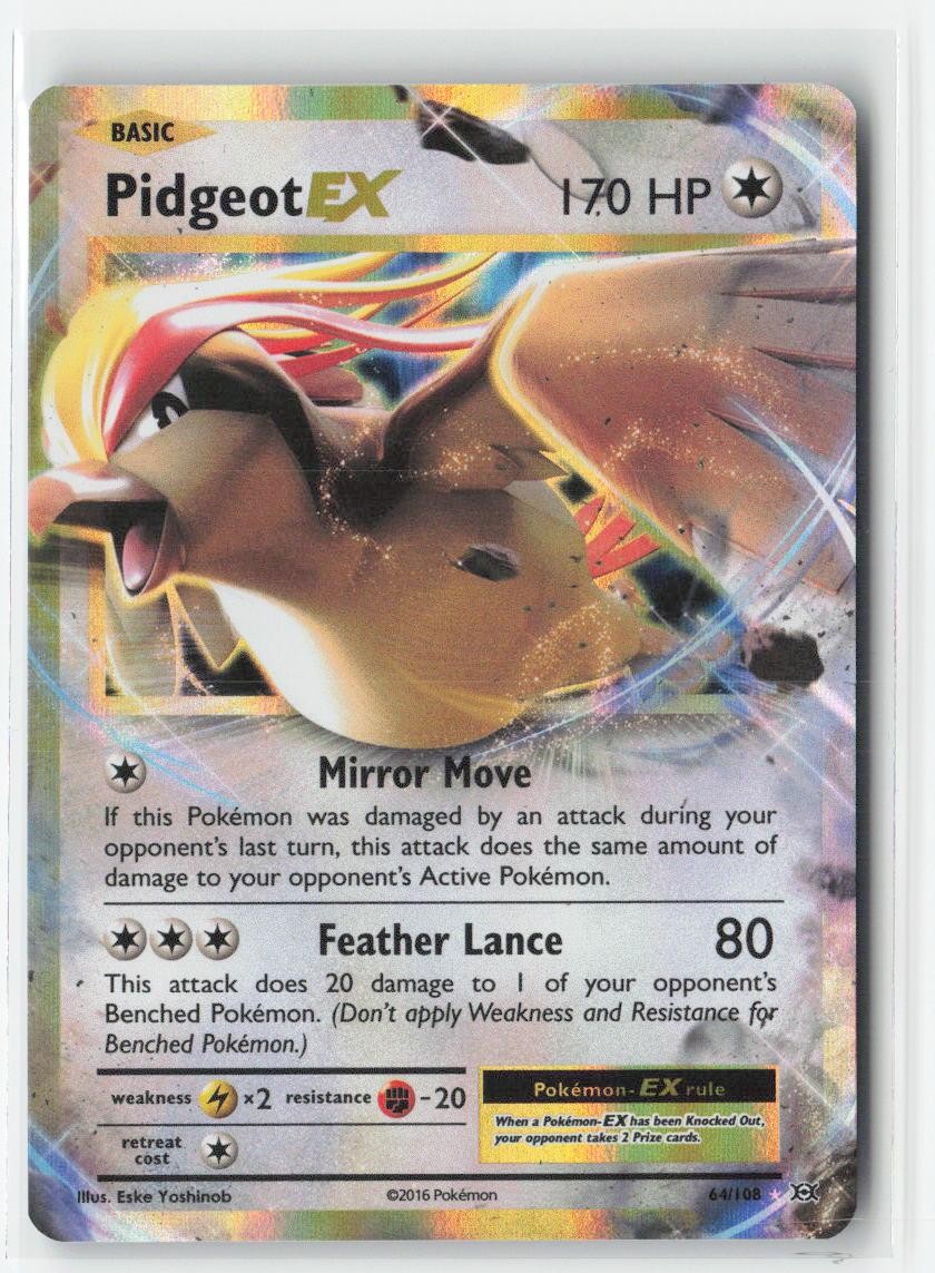 XY - Evolutions #64/108 Pidgeot EX