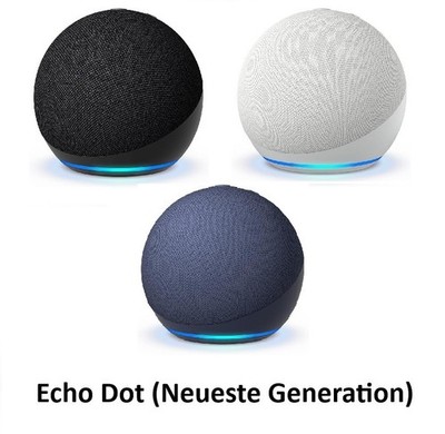 Amazon Echo Dot Alexa - Smarter WLAN Bluetooth Lautsprecher