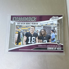 Panini Absolute Introductions Jack Bech Ashton Jeanty Raiders Rookie #I-AJY