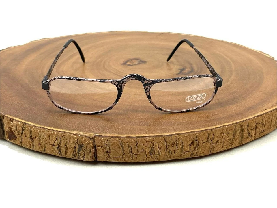 Gafas Lozza 9004 Col. 7 EE. UU. Marco Rosa Remolino 54 23 145 mm Hecho en Italia Nuevo sin Caja Foto 2 de 4