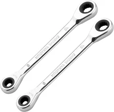 Utoolmart Ratcheting Wrench, 8mm x 10mm Metric Double Box End 2pcs 8*10, 