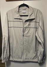 Nike Dri-Fit Men's Basketball Athletic Full Zip Jacket Size Small Gray