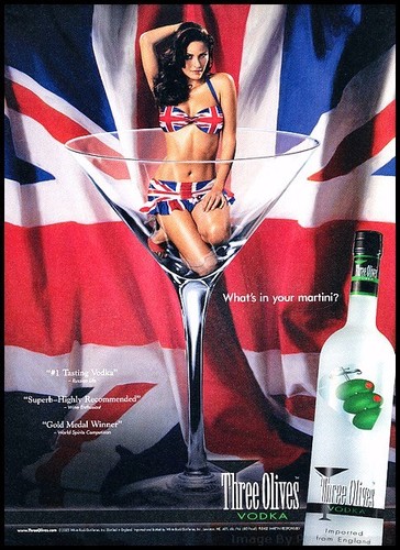 2005 Three Olives Vodka Original Advertisement Print Art Ad J470