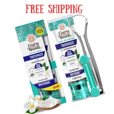 GuruNanda Hydroxyapatite Toothpaste Freshens Breath, Fights 4.2oz