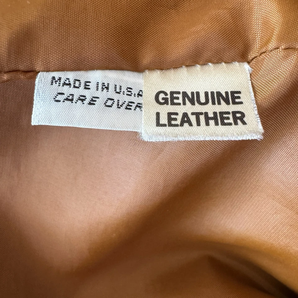 Falda vintage para mujer Talbots Country gamuza genuina cuero talla 12 vaquera Foto 4 de 4