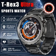 Experience Ultimate Adventure with T-Rex3 Ultra Smartwatch GPS More