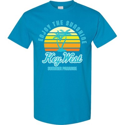 Inktastic Enjoy The Sunshine Key West Summer Paradise T-Shirt Palm Trees Florida
