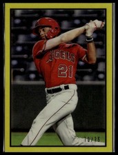 2019 Bowman #53CP-13 Jordyn Adams Chrome Prospects Yellow Refractor #/75