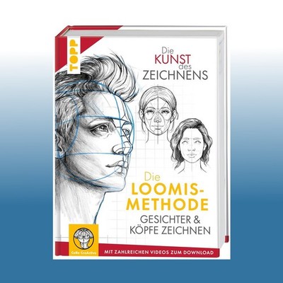 Die Kunst des Zeichnens. Die Loomis-Methode. Gesichter & Köpfe zeichnen | Ma...