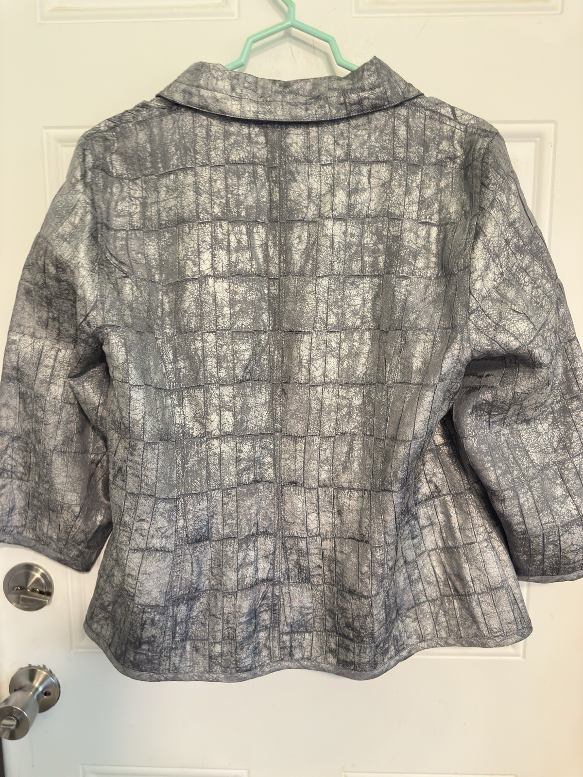 Ruby Rd. Women’s Gray Lightweight Geometric Offic… - image 2