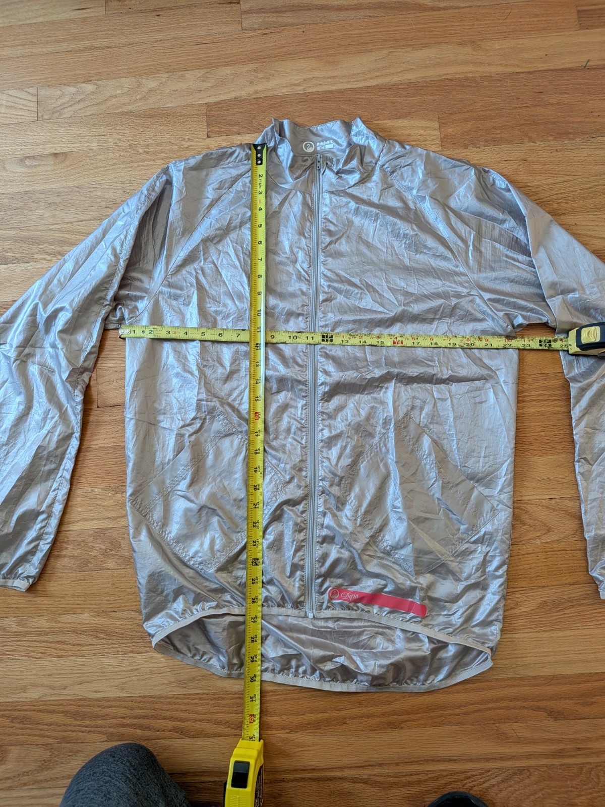 Outlier Packable Lightweight Silver Windbreaker J… - image 1