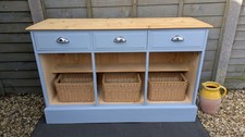 Free standing open kitchen sideboard unit, cupboard.
