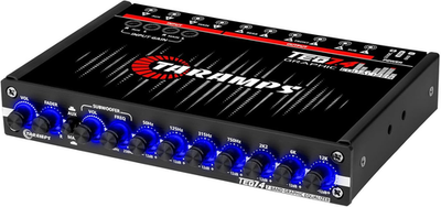 Taramps TEQ 7.4 Stereo 7-Band Graphic Equalizer Car Audio Rca