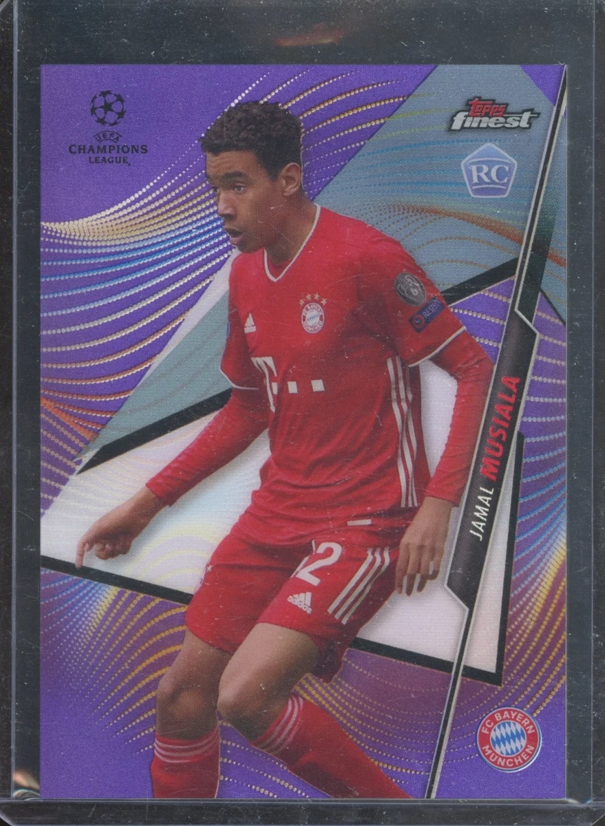 2020-21 Topps Finest UCL Jamal Musiala #45 for sale | eBay