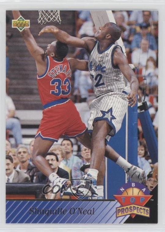 1992-93 Upper Deck Top Prospects Shaquille O'Neal #474 Rookie RC HOF 1k90