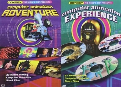 Computer Animation Adventure and Experience - 2 Pack (DVD, 2004, 2-Disc Set) New