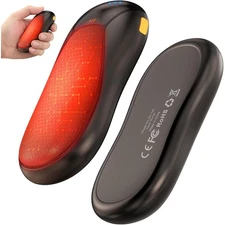 JIJ Rechargeable Hand Warmers 2 Pack - 8000mAh Electric Hand Warmers, Instant 2s