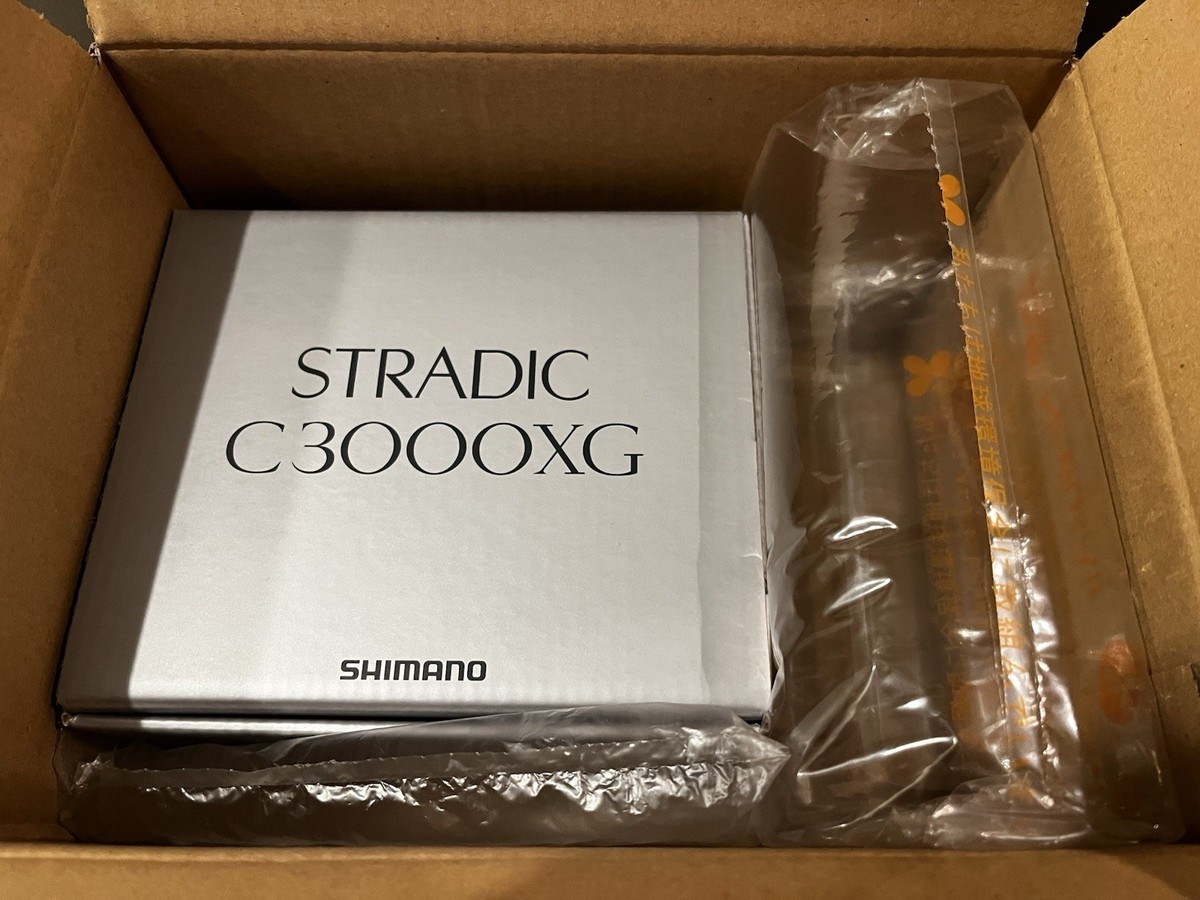 Shimano 23 Stradic C3000XG Spinning Reel XG Gear Made in Japan New