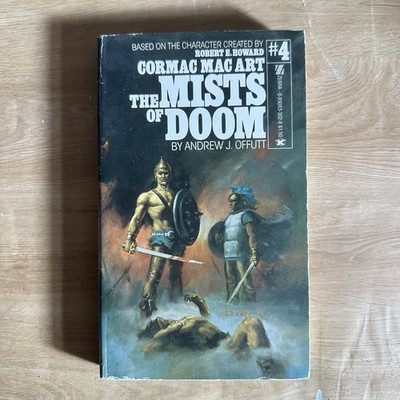 The Mists of Doom Andrew J. Offutt Cormac Mac Art #4 Zebra Books Paperback Book