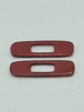 OAKLEY GASCAN SUNGLASSES REPLACEMENT TEMPLE SIDE ICON LOGO POLISHED DARK RED 2