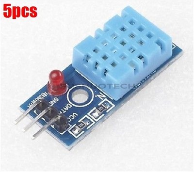 5Pcs Humidity Sensor Module DHT11 Temperature/Relative For   Ic New hb #ff