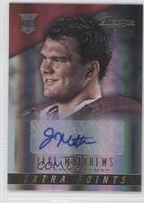 2014 Prestige Rookie Extra Points Gold Signatures 34/50 Jake Matthews Auto 0f6