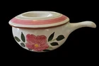 Vintage Stangl Wild Rose Small Casserole Dish 4.50" Across