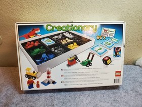 Lego Creationary Game 3844 Complete w/out book, Pre-owned