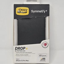 OtterBox Symmetry Series Case for Apple iPhone 12 Pro Max Drop - Black