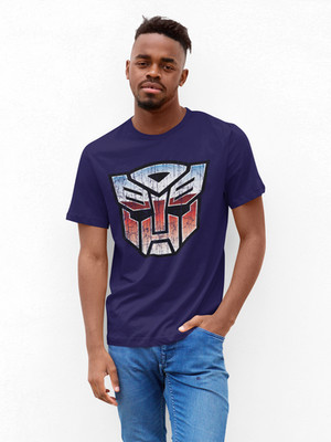 Transformers Autobot Shield Distressed Optimus Prime Official Herren T-Shirt