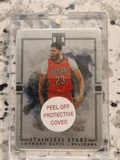 2018-19 Panini Impeccable Stainless Stars Anthony Davis #9 /99
