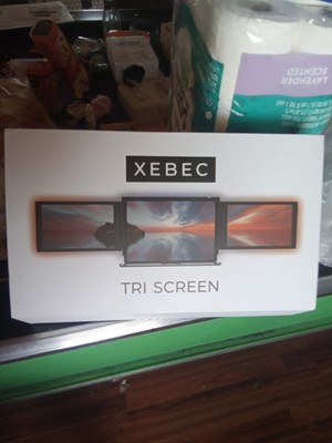 Xebec Tri-Screen 2 Dual 10.1'' 1920 x 1200 Full-HD LCD IPS Panel Monitor - Black