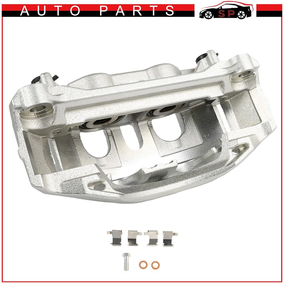 Pinza de freno de disco trasera izquierda con soporte para Ford Econoline Van Wagon 2010-2014 Foto 3 de 4