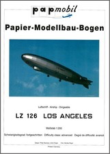 Modellbaubogen  Luftschiff "LZ 126 LOS ANGELES" Maßstab 1:200
