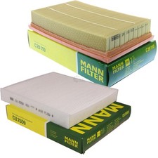 MANN-FILTER Filtersatz Innenraumfilter Luftfilter für Ford Focus C-Max