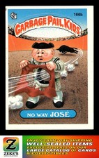 1986 Topps Garbage Pail Kids Series 4 #166b No Way Jose