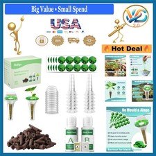128 Pcs Hydroponics Seed Pod Kit for Aerogarden Grow System Indoor Garden 0.20 per gallon