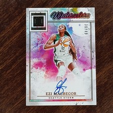 2025 Panini Impeccable WNBA #WC-EM Ezi Magbegor Watercolors AUTO GOLD /49