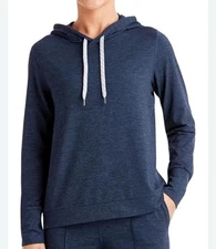 Member's Mark Ladies' Favorite Soft Hoodie Size XL Blue Heather Outdoor Casual