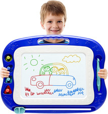 Magnetic Drawing Board,Large Doodle Board Toddler Toys for Girls Boys 3 4 5 6 7