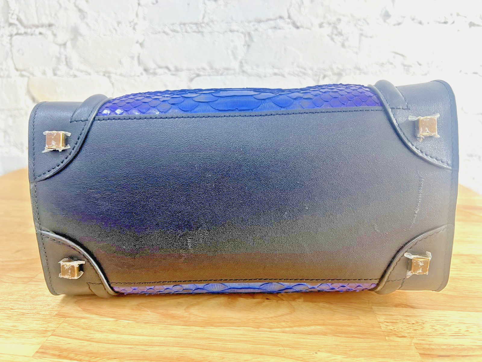 Celin luggage python handbag - image 5