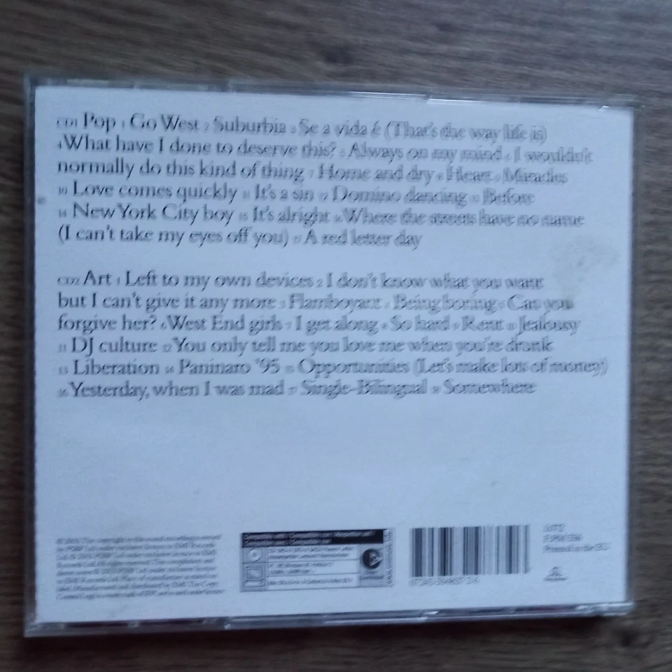 Pet Shop Boys - Pop Art The Hits - 2CDs 2003 - Bild 2 von 2