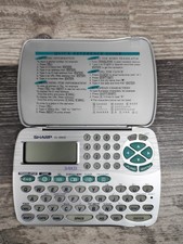Vintage Sharp Electronics Personal Organizer English Spanish Translator EL-6900B