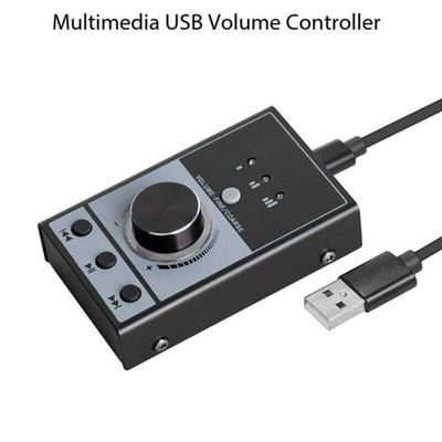 Multimedia USB Volume Controller Multifunctional External Volume Controller