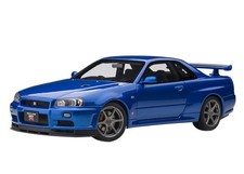 AUTOart 77408 Nissan Skyline GT R (R34) V Spec II (Bayside Blue)