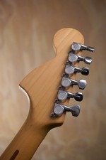 Squier SQ Series Stratocaster Black Made in Japan Fender Guitar, 1983 Model