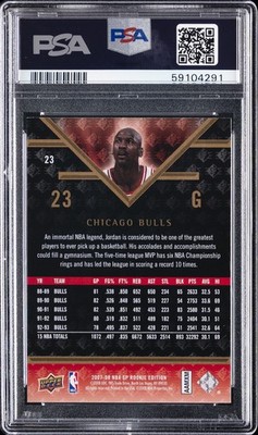 2007 SP RC ED #23 MICHAEL JORDAN PSA 9 | eBay