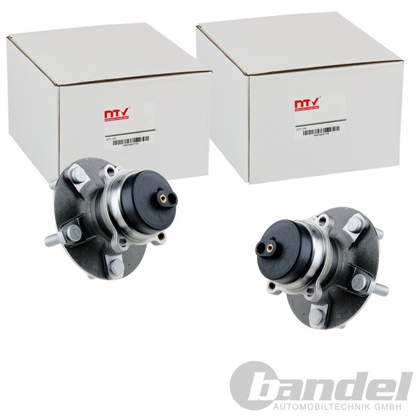 2X NTY Radlager Satz Vorne Beidseitig Passend FÜR Mazda MX-5 Links+Rechts |-image