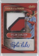 2022 Panini Absolute Spectrum Red 37/50 Dylan Carlson #TTJS-DC Auto 2k3