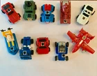 Vintage G1 Transformers Mini Vehicles Lot 10 Brawn Warpath Seaspray Cliffjumper